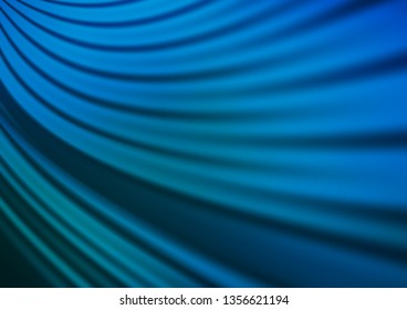 Dark BLUE vector abstract bright background. Glitter abstract illustration with an elegant design. The best blurred design for your business.
