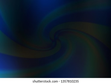 Dark BLUE vector abstract bright background. Shining colorful illustration in a Brand new style. A new texture for your design.