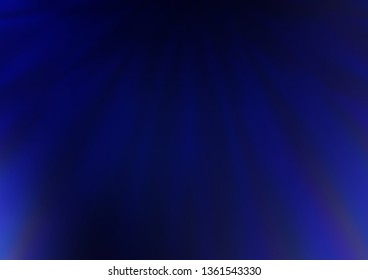 Dark BLUE vector abstract bright template. Colorful illustration in blurry style with gradient. The blurred design can be used for your web site.
