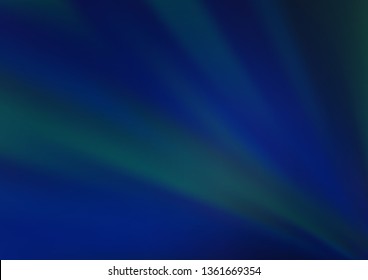 Dark BLUE vector abstract bright template. An elegant bright illustration with gradient. A completely new template for your design.