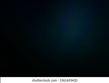 Dark BLUE vector abstract bright background. A completely new color illustration in a bokeh style. A completely new design for your business.