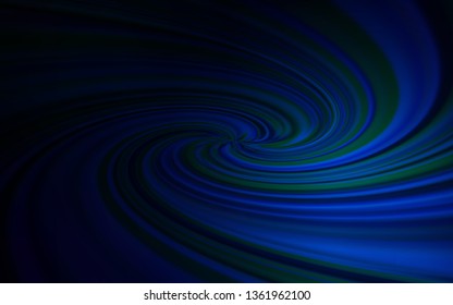 Dark BLUE vector abstract bright template. Creative illustration in halftone style with gradient. New way of your design.