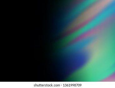 Dark BLUE vector abstract bright background. An elegant bright illustration with gradient. A new texture for your design.