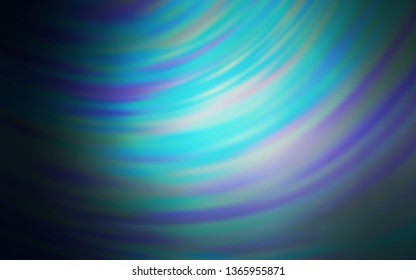 Dark BLUE vector abstract bright template. An elegant bright illustration with gradient. Background for a cell phone.