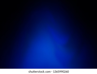 Dark BLUE vector abstract bright template. Creative illustration in halftone style with gradient. The blurred design can be used for your web site.
