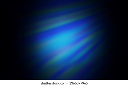 Dark BLUE vector abstract bright template. Shining colored illustration in smart style. Background for a cell phone.