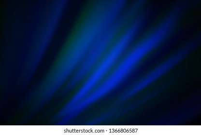 Dark BLUE vector abstract bright texture. Glitter abstract illustration with gradient design. Elegant background for a brand book.