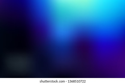 Dark BLUE vector abstract bright template. Abstract colorful illustration with gradient. New way of your design.