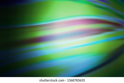 Dark BLUE vector abstract bright template. Creative illustration in halftone style with gradient. New way of your design.