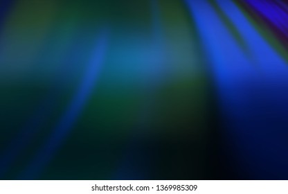 Dark BLUE vector abstract bright template. An elegant bright illustration with gradient. New style for your business design.