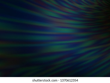 Dark BLUE vector abstract bright background. Creative illustration in halftone style with gradient. The blurred design can be used for your web site.