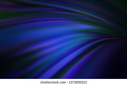 Dark BLUE vector abstract bright template. A completely new colored illustration in blur style. New style design for your brand book.