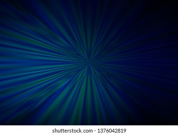Dark BLUE vector abstract bright background. An elegant bright illustration with gradient. The elegant pattern for brand book.