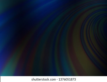 Dark BLUE vector abstract bright template. An elegant bright illustration with gradient. A completely new design for your business.