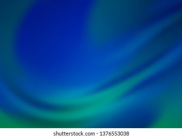 Dark BLUE vector abstract bright background. Glitter abstract illustration with an elegant design. A completely new template for your design.