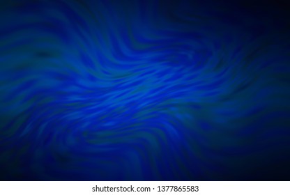 Dark BLUE vector abstract bright texture. Creative illustration in halftone style with gradient. The best blurred design for your business.