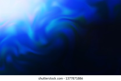 Dark BLUE vector abstract bright pattern. Modern abstract illustration with gradient. New style design for your brand book.