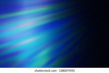 Dark BLUE vector abstract bright pattern. Creative illustration in halftone style with gradient. Elegant background for a brand book.