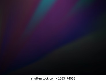 Dark BLUE vector abstract bright template. Colorful illustration in abstract style with gradient. The template for backgrounds of cell phones.