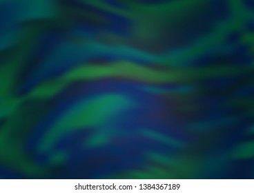 Dark BLUE vector abstract bright background. Creative illustration in halftone style with gradient. The blurred design can be used for your web site.