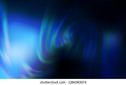 Dark BLUE vector abstract bright template. Shining colored illustration in smart style. Blurred design for your web site.