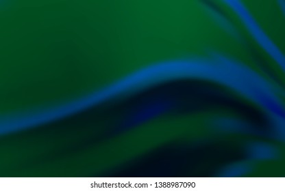 Dark BLUE vector abstract bright template. Abstract colorful illustration with gradient. Blurred design for your web site.