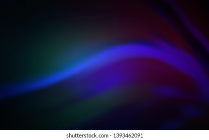 Dark BLUE vector abstract bright texture. Creative illustration in halftone style with gradient. The best blurred design for your business.