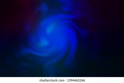 Dark BLUE vector abstract bright template. Colorful illustration in abstract style with gradient. Elegant background for a brand book.