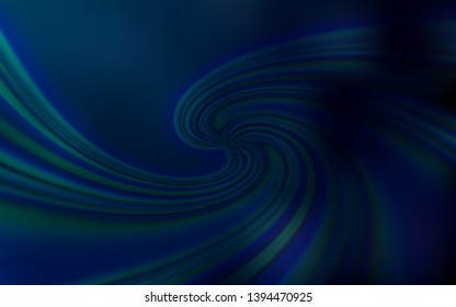 Dark BLUE vector abstract bright pattern. Abstract colorful illustration with gradient. Blurred design for your web site.