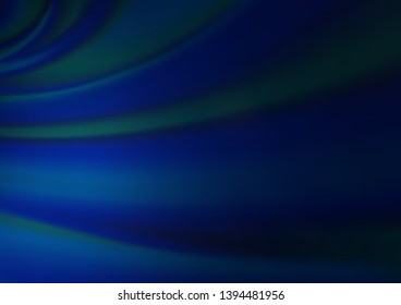 Dark BLUE vector abstract bright background. A completely new color illustration in a bokeh style. The best blurred design for your business.