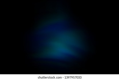 Dark BLUE vector abstract bright pattern. Glitter abstract illustration with gradient design. Background for a cell phone.