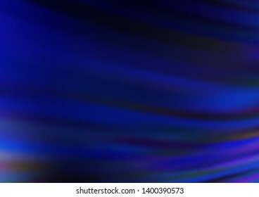 Dark BLUE vector abstract bright background. Colorful abstract illustration with gradient. The elegant pattern for brand book.