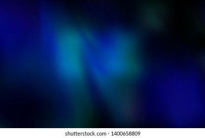 Dark BLUE vector abstract bright texture. Creative illustration in halftone style with gradient. Background for a cell phone.
