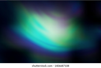 Dark BLUE vector abstract bright texture. An elegant bright illustration with gradient. New style for your business design.