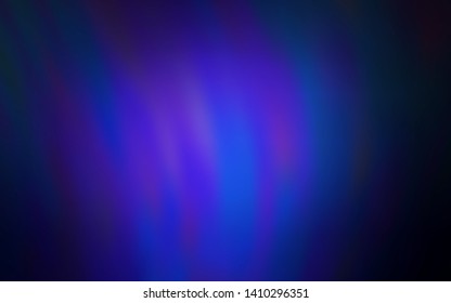 Dark BLUE vector abstract bright template. A completely new colored illustration in blur style. New style design for your brand book.
