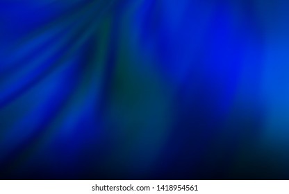 Dark BLUE vector abstract bright template. An elegant bright illustration with gradient. Smart design for your work.