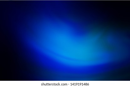 Dark BLUE vector abstract bright pattern. A completely new colored illustration in blur style. New style for your business design.