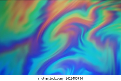Dark BLUE vector abstract bright template. An elegant bright illustration with gradient. The best blurred design for your business.