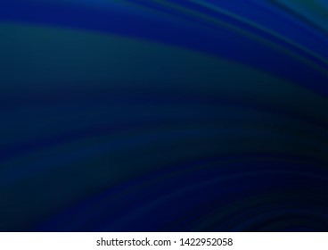 Dark BLUE vector abstract bright background. Modern geometrical abstract illustration with gradient. The elegant pattern for brand book.