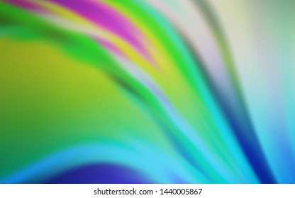 Dark BLUE vector abstract bright template. Modern abstract illustration with gradient. New style design for your brand book.