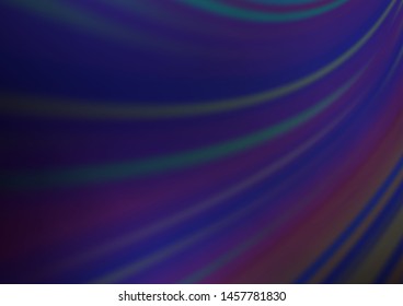 Dark BLUE vector abstract bright template. An elegant bright illustration with gradient. A completely new template for your design.