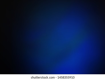 Dark BLUE vector abstract bright background. Colorful illustration in blurry style with gradient. The template can be used for your brand book.