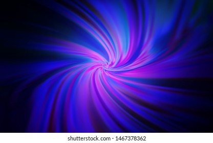 Dark BLUE vector abstract bright pattern. Creative illustration in halftone style with gradient. New style for your business design.