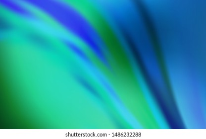 Dark BLUE vector abstract bright texture. A completely new colored illustration in blur style. Elegant background for a brand book.