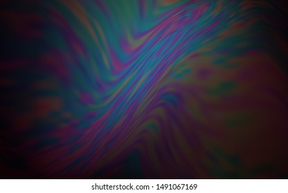 Dark BLUE vector abstract bright pattern. An elegant bright illustration with gradient. Blurred design for your web site.