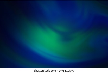 Dark BLUE vector abstract bright pattern. An elegant bright illustration with gradient. New way of your design.