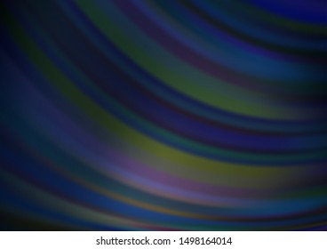 Dark BLUE vector abstract bright background. Colorful illustration in abstract style with gradient. Brand new style for your business design.