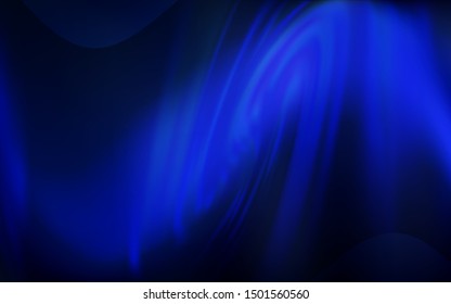 Dark BLUE vector abstract bright template. Colorful illustration in abstract style with gradient. The best blurred design for your business.