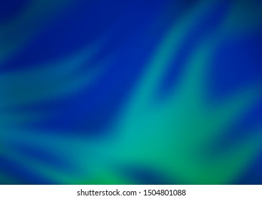 Dark BLUE vector abstract bright background. Colorful abstract illustration with gradient. Brand new style for your business design.
