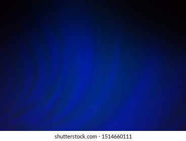 Dark BLUE vector abstract bright template. Colorful illustration in abstract style with gradient. The blurred design can be used for your web site.